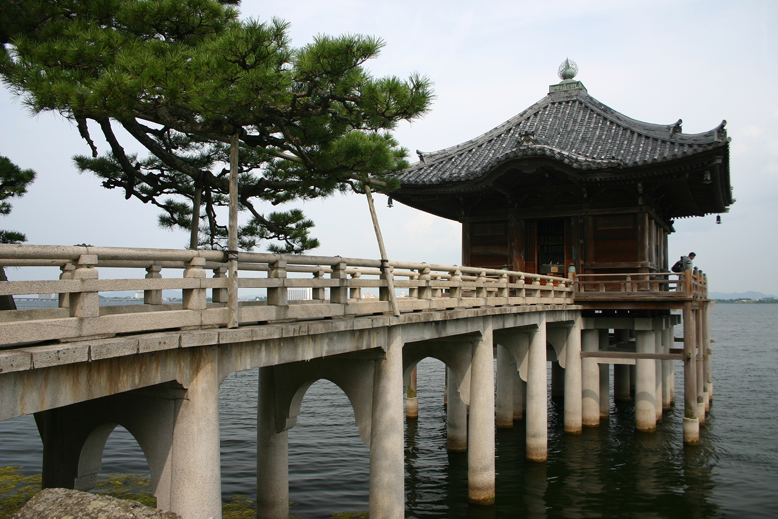満月寺（浮御堂）堅田落雁（近江八景）