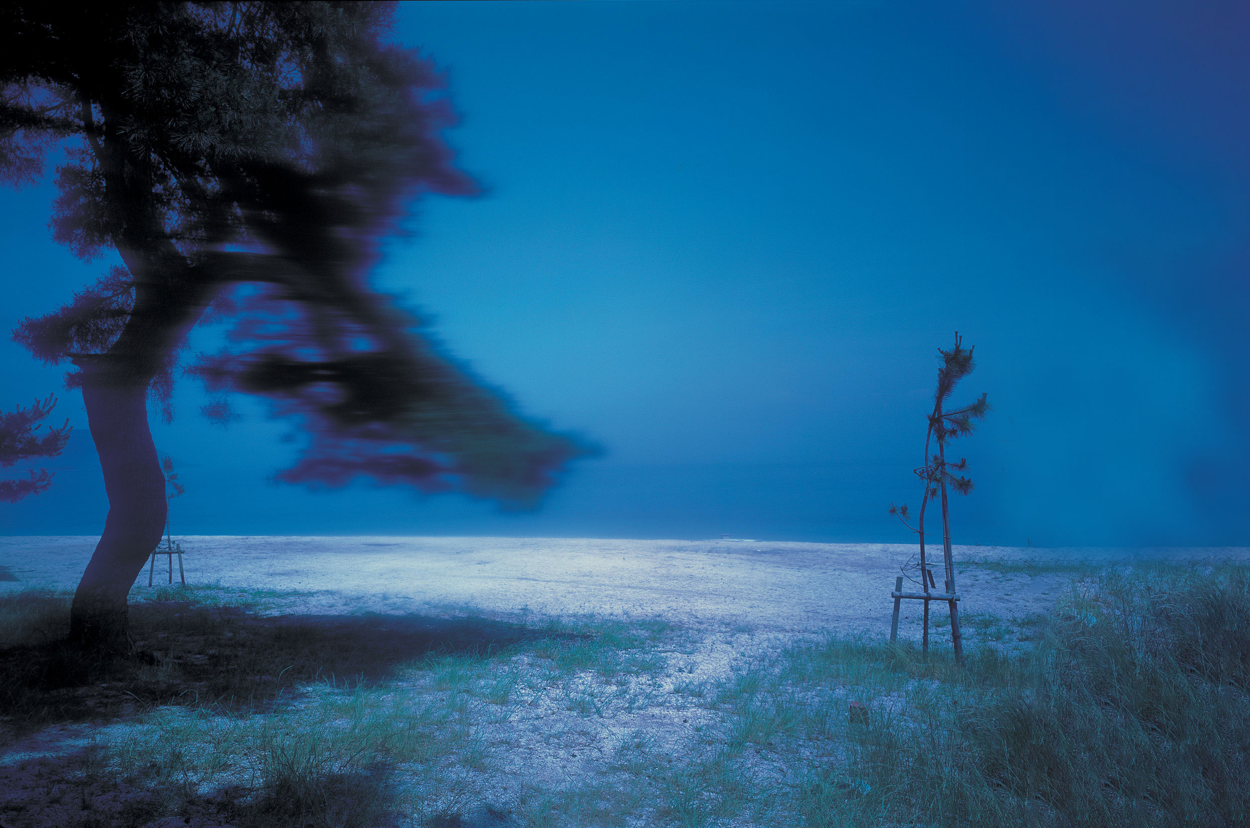 「涼風」雄松崎の白汀（はくてい）（琵琶湖八景）