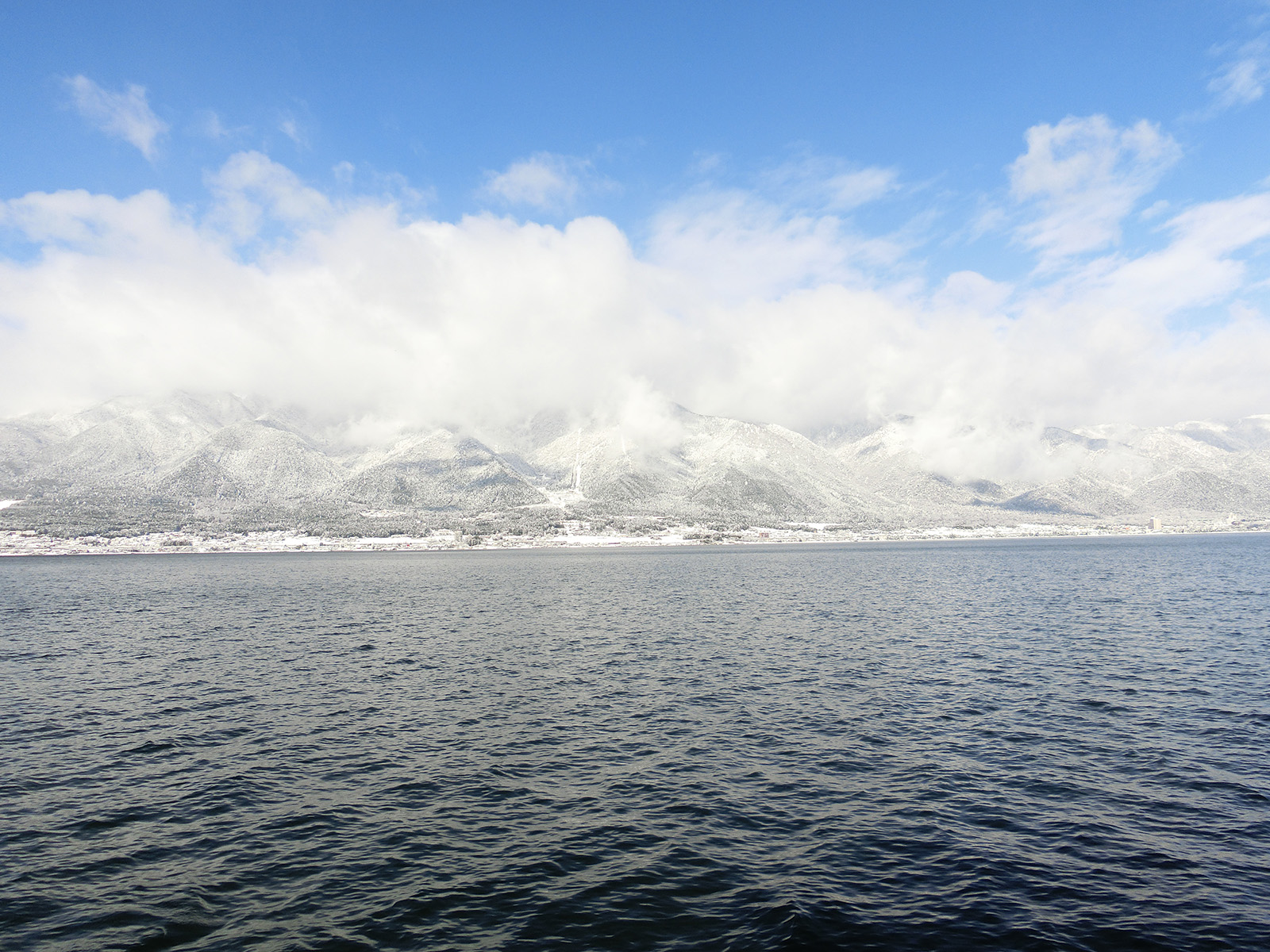 比良山系 比良暮雪（近江八景）